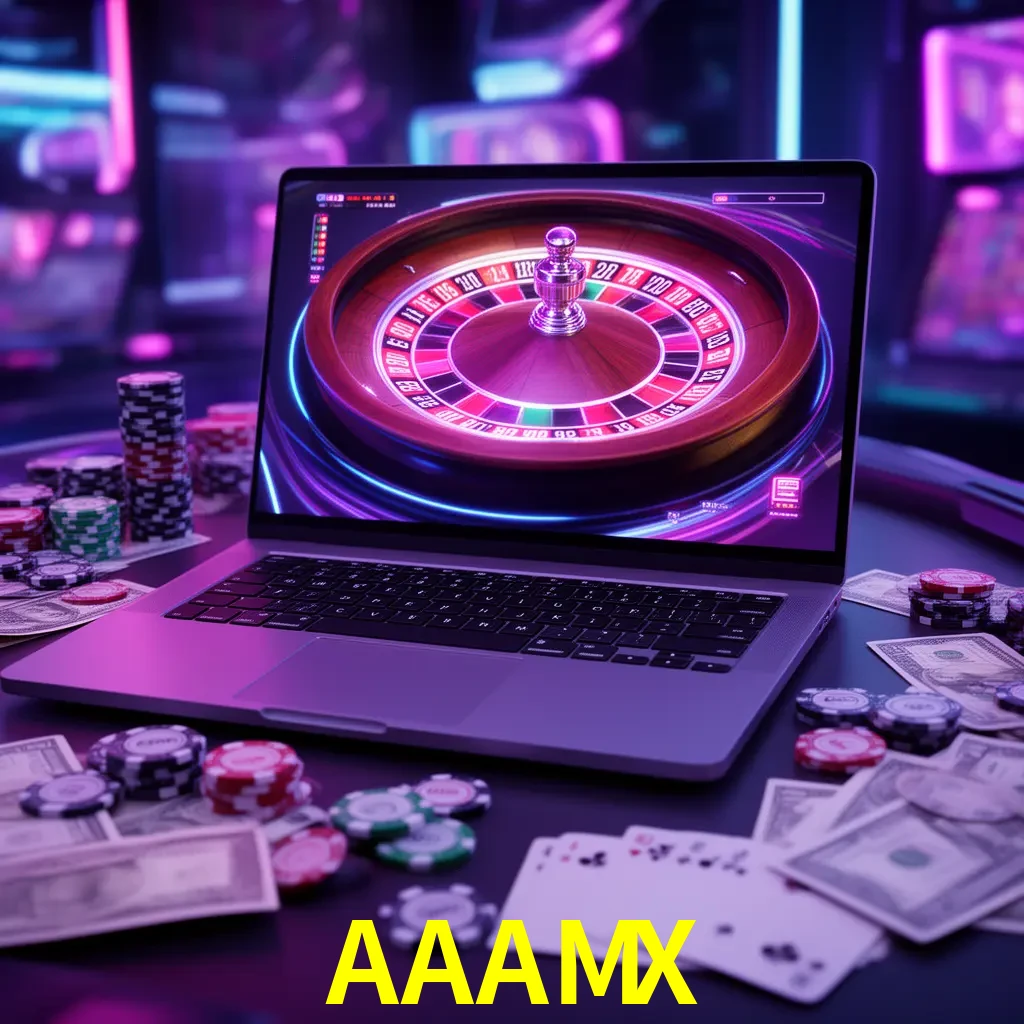 Centro móvil AAAMX con casino, cajero, bonos, app y acceso de cuenta para México